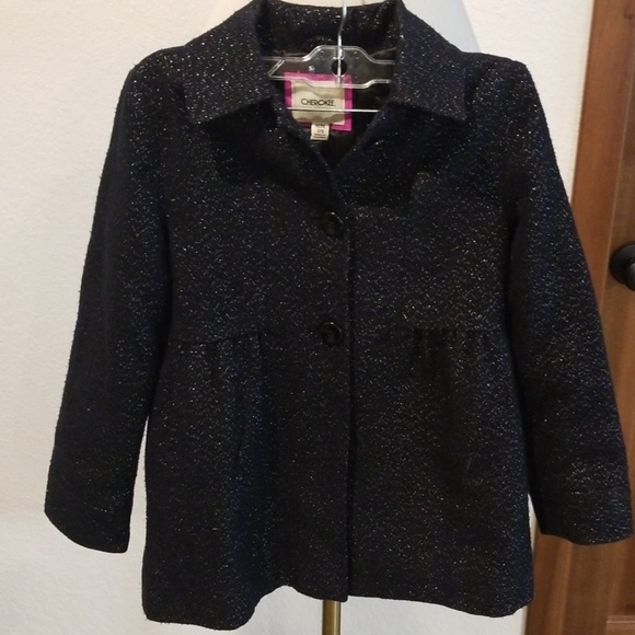 Cherokee Other - Black with glitter girls formal coat